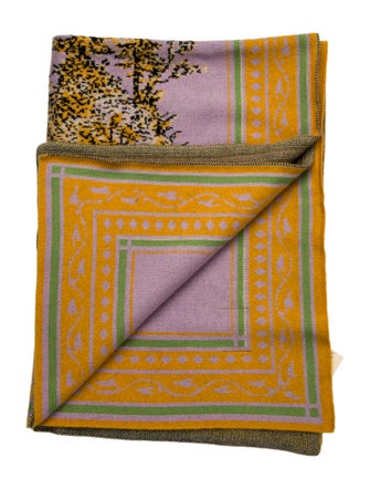 Saved NY x Lukas the Illustrator 'Mountain Man' Throw Blanket