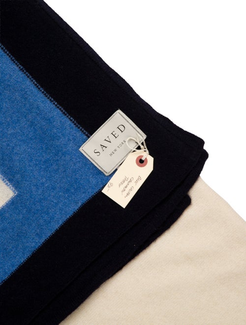 Saved NY Cashmere Throw Blanket