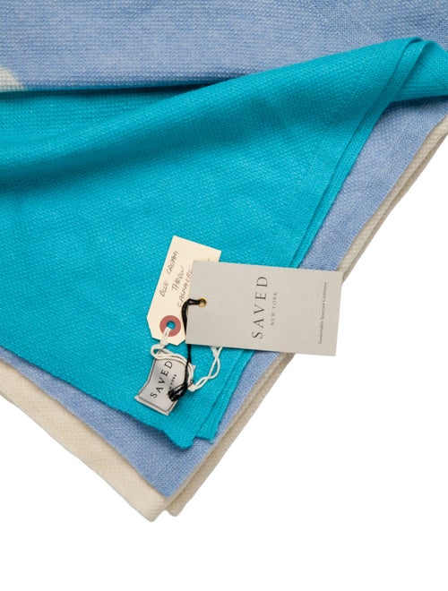 Saved NY Cashmere Throw Blanket