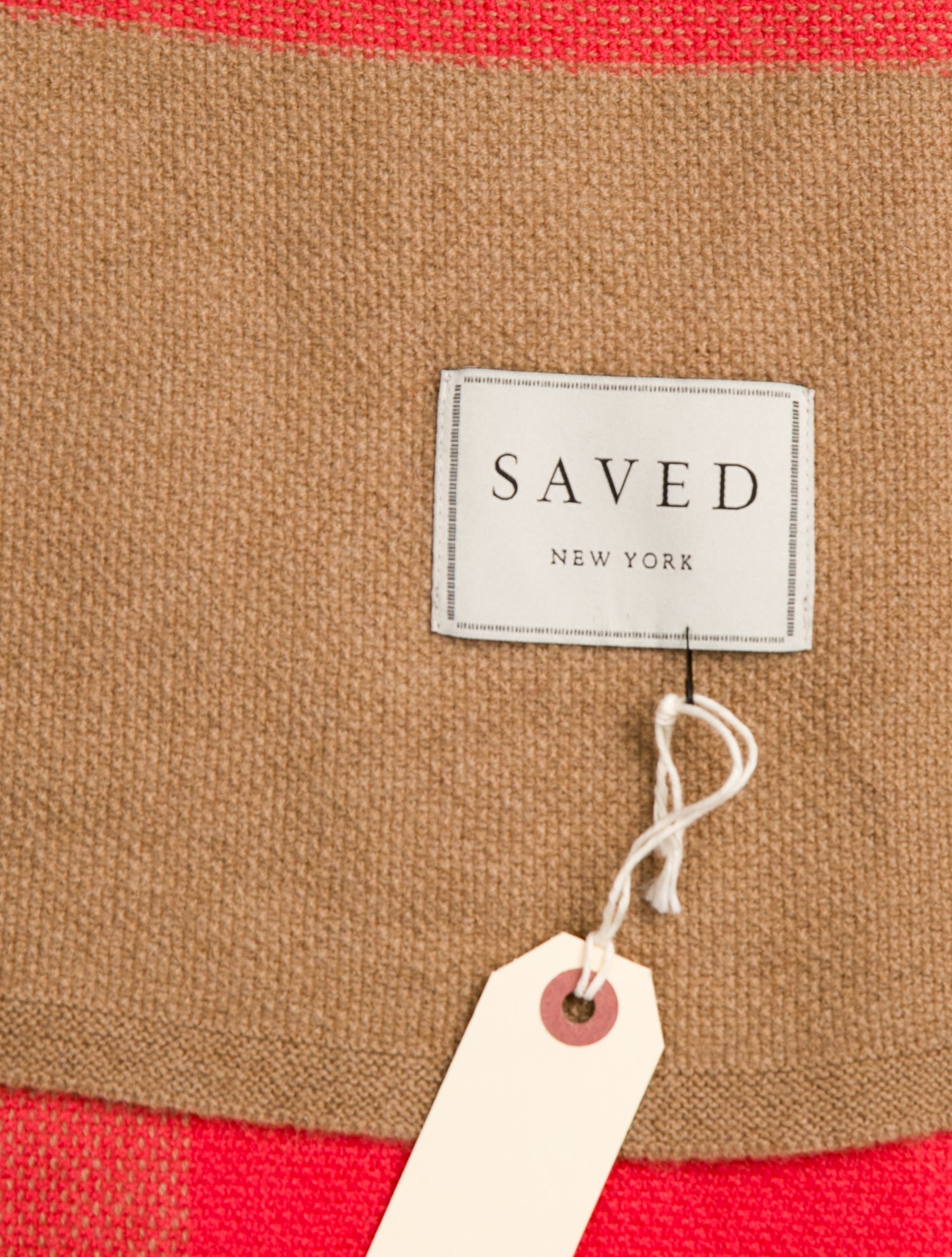 Saved NY Cashmere Throw Blanket