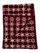Saved NY Cashmere Snowflakes Throw Blanket