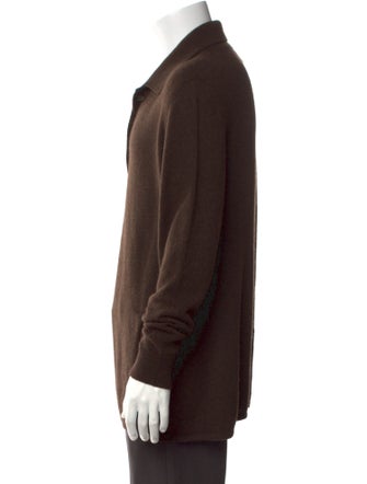 Saved NY Collar Long Sleeve Polo Sweater