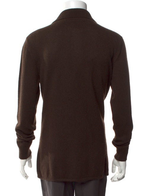 Saved NY Collar Long Sleeve Polo Sweater