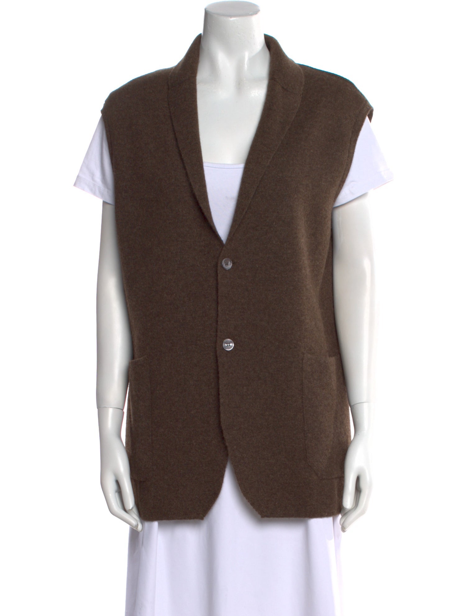 Saved NY V-Neck Short Sleeve Sweater Vest