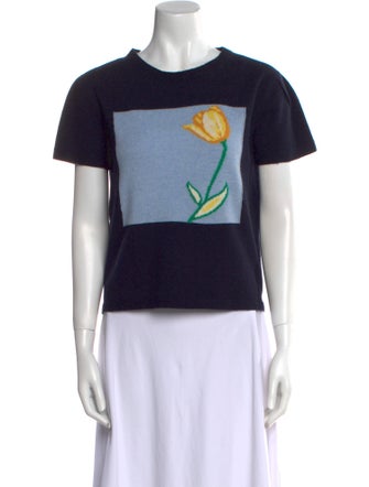 Saved NY Graphic Print Crew Neck Sweater