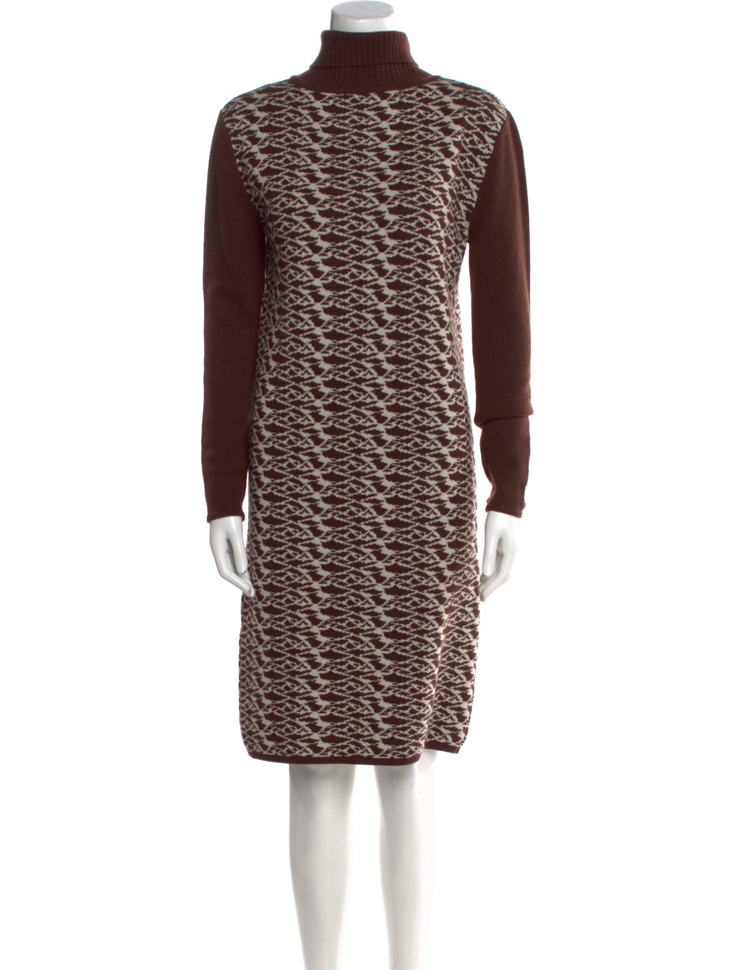 Saved NY Cashmere Knee-Length Dress