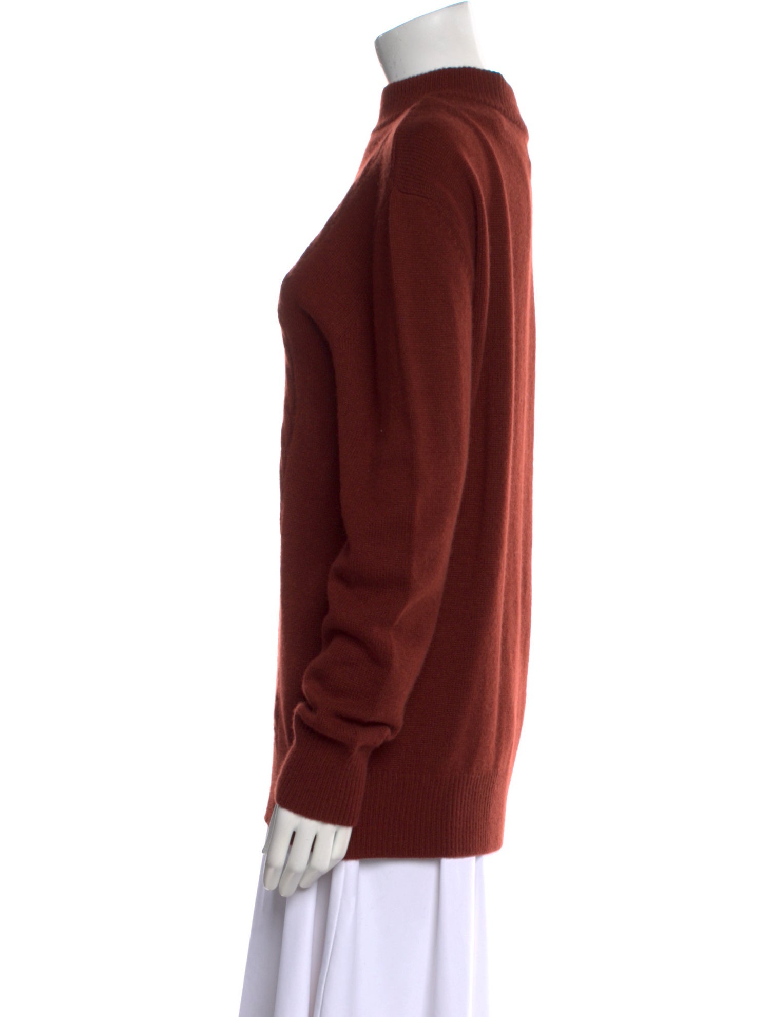 Saved NY Cashmere Mock Neck Sweater