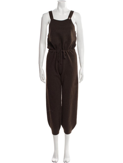 Saved NY Square Neckline Jumpsuit
