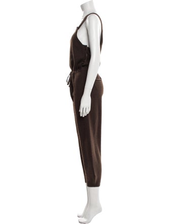 Saved NY Square Neckline Jumpsuit