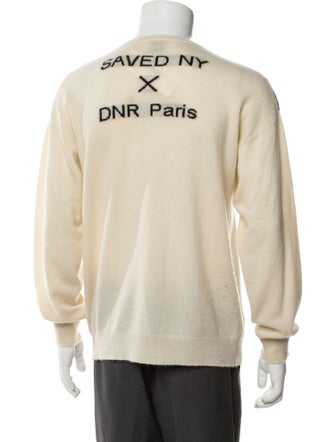 Saved NY Printed Crew Neck Sweater