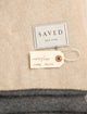 Saved NY Cashmere Tufted Throw Blanket