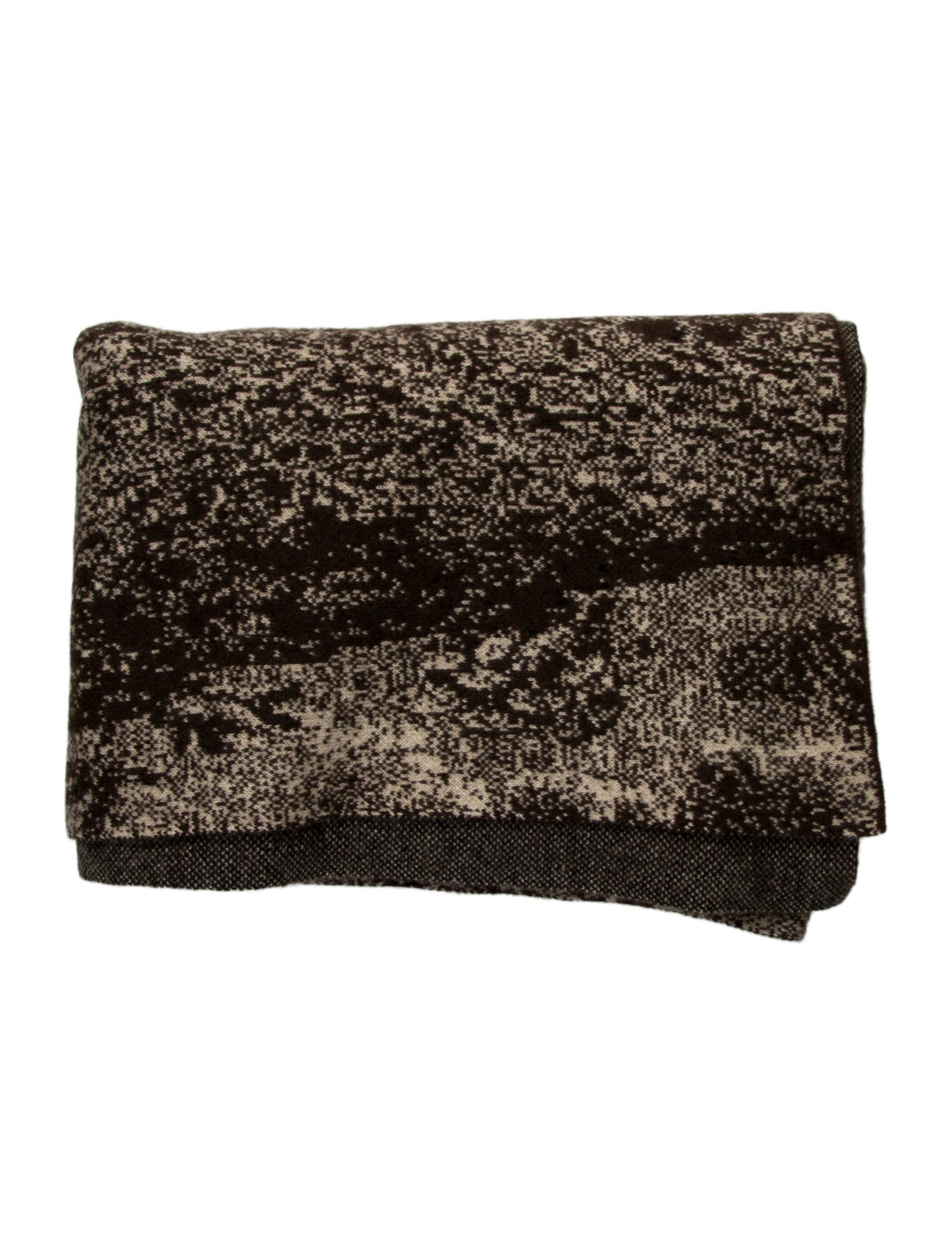 Saved NY Columbus IV Cashmere Throw Blanket