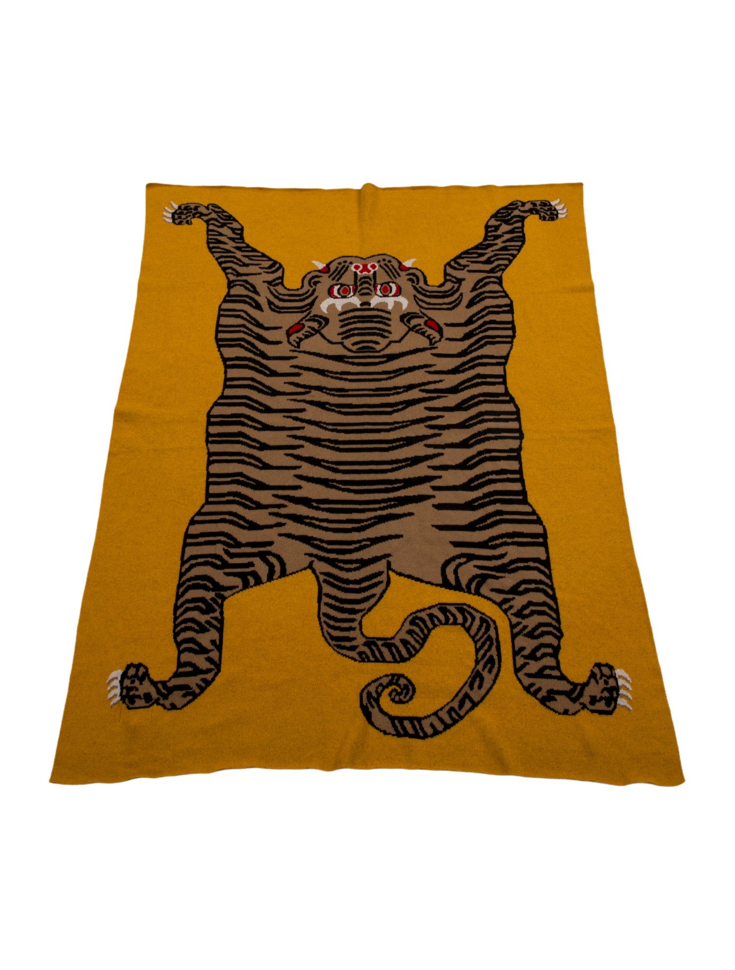 Saved NY Tiger Rug Throw