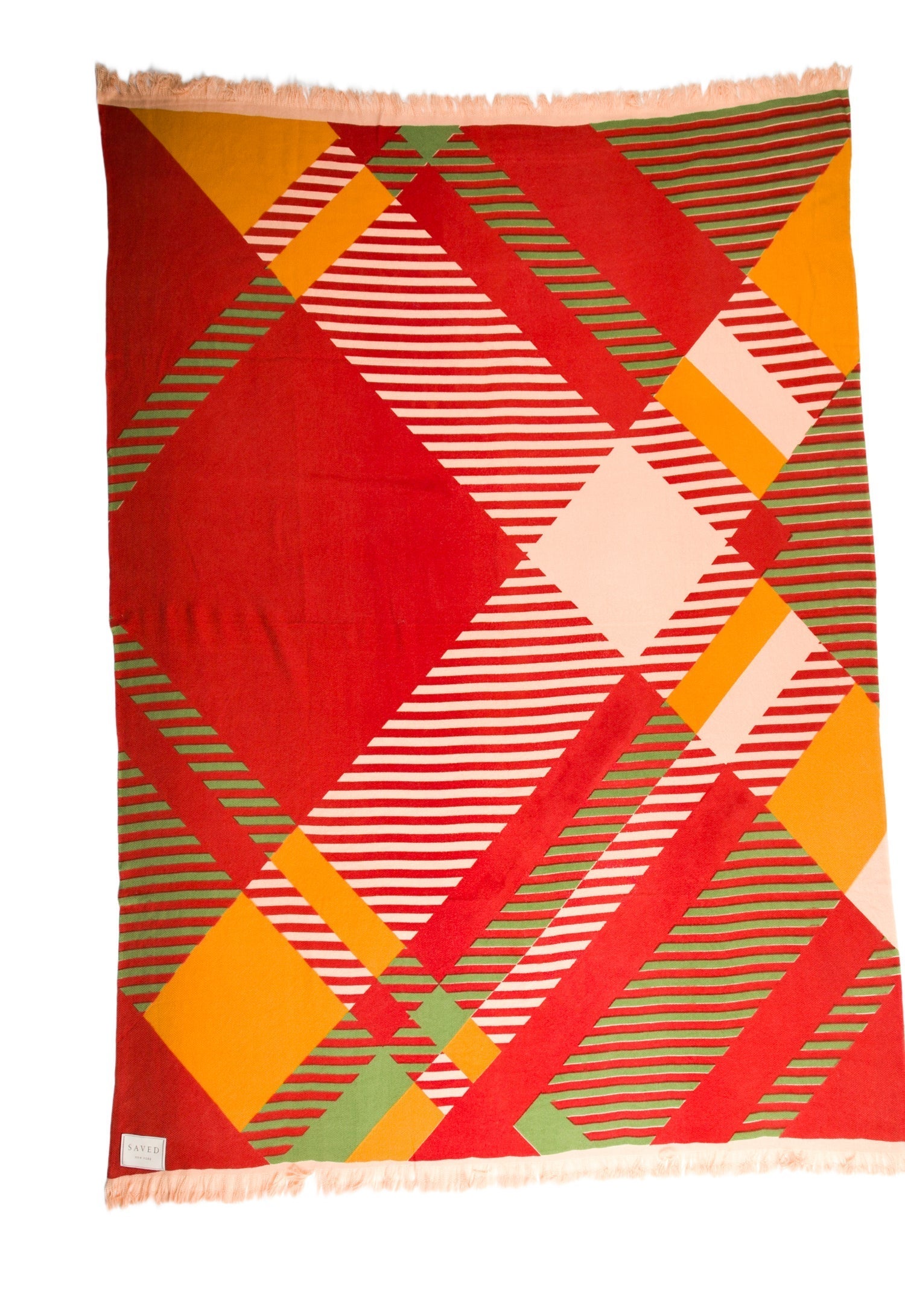 Saved NY Cashmere Throw Blanket
