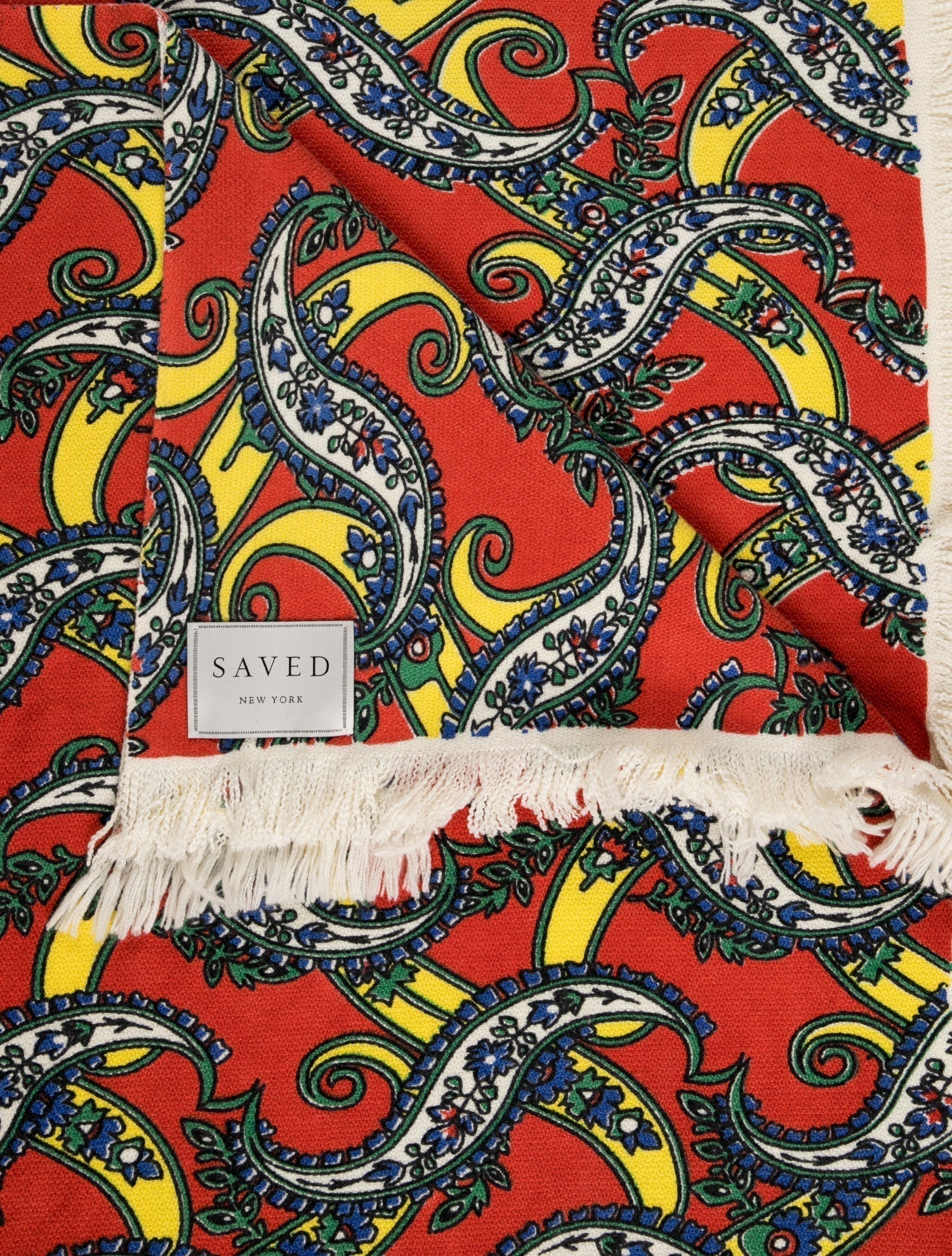 Saved NY Cashmere-Blend Galina Throw Blanket