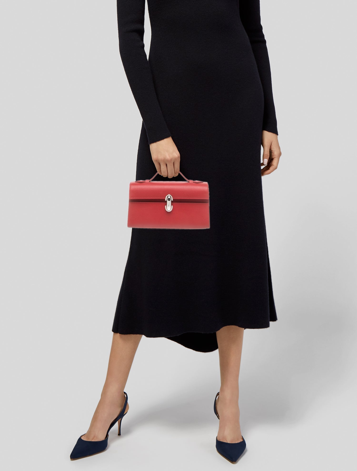 Savette Leather Symmetry Pochette