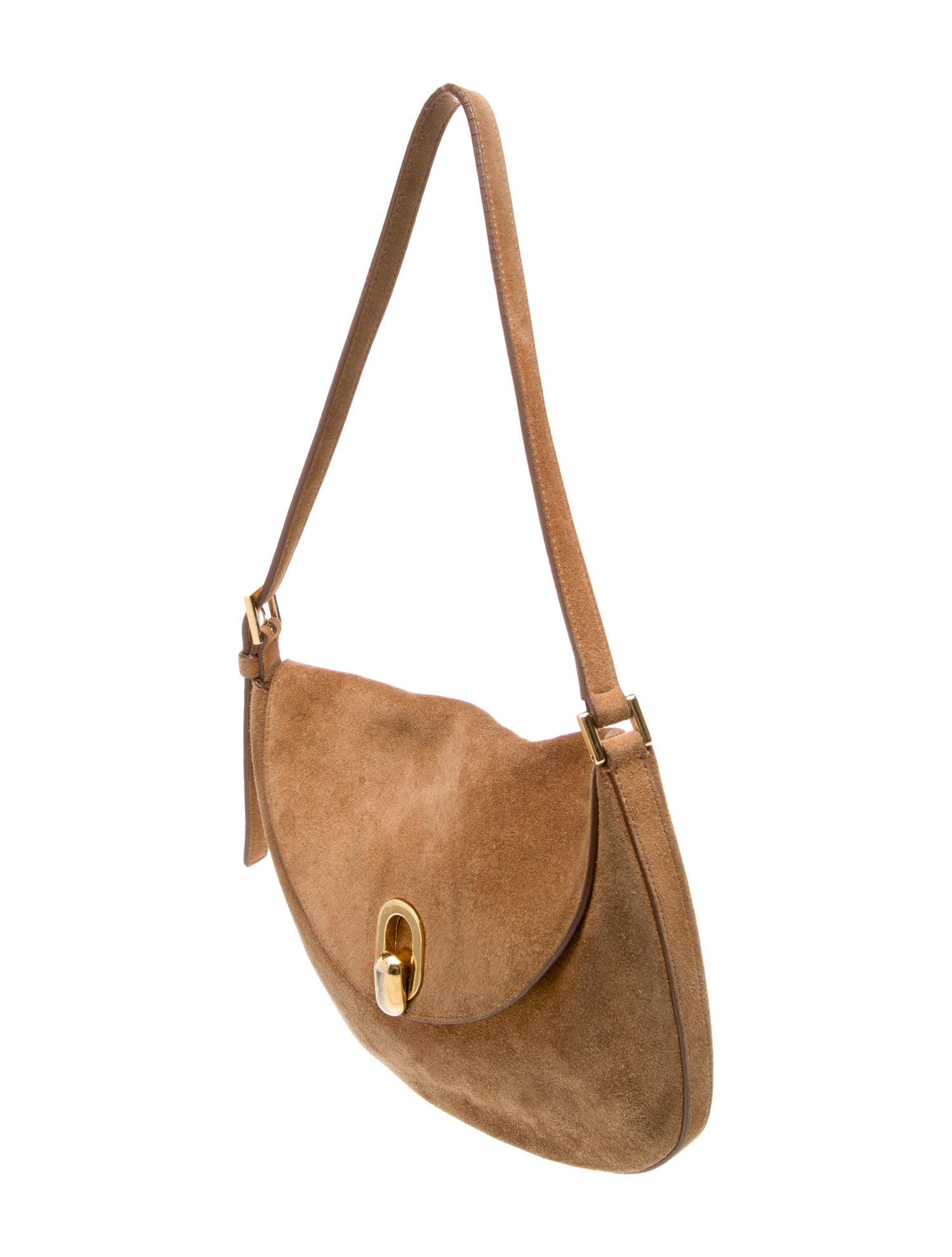 Savette Suede Shoulder Bag