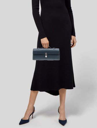 Savette Leather Slim Symmetry Pochette
