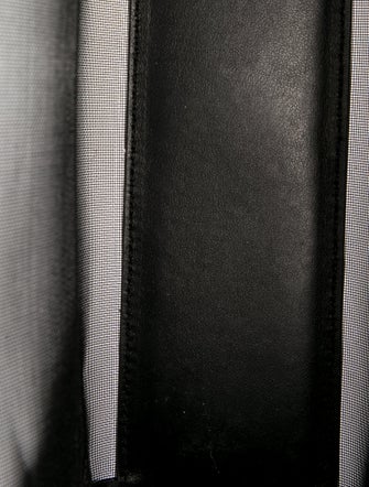 Savette Leather Mesh Symmetry Pochette