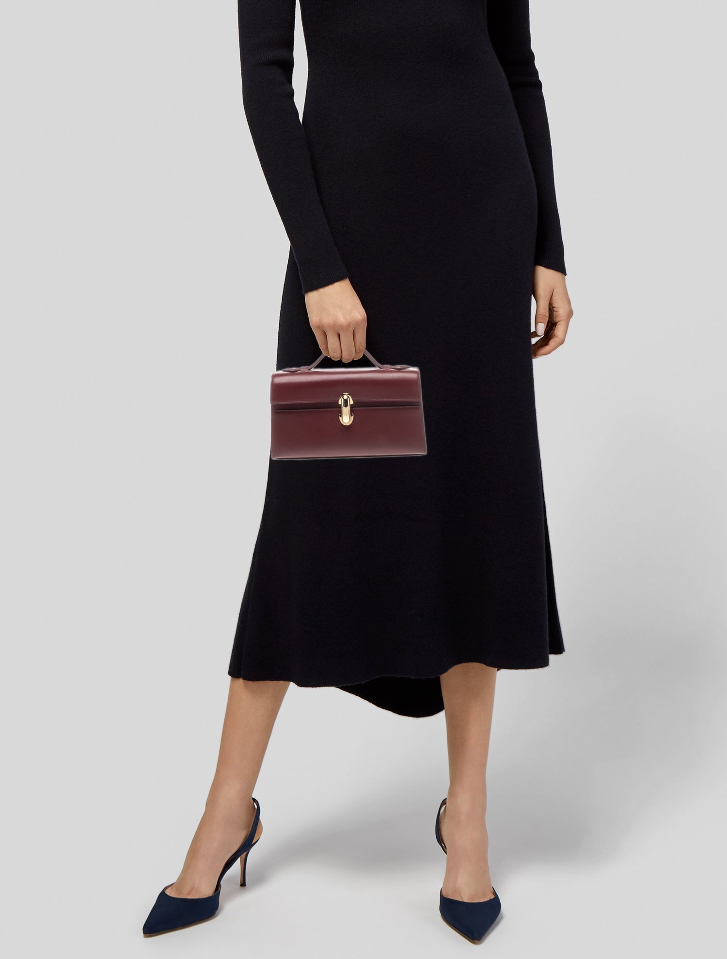 Savette Leather Symmetry Pochette