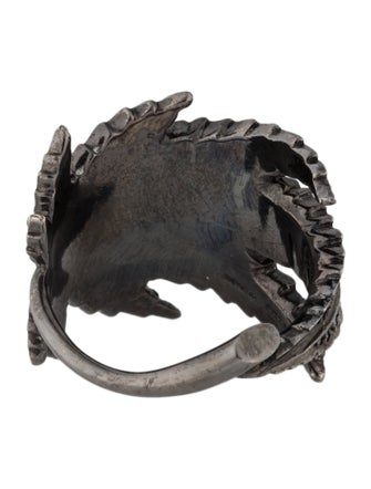 Solange Azagury-Partridge 18K Diamond Mary Jane Ring