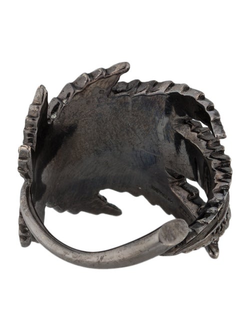 Solange Azagury-Partridge 18K Diamond Mary Jane Ring