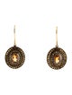Solange Azagury-Partridge 18K 2.08ctw Citrine Drop Earrings