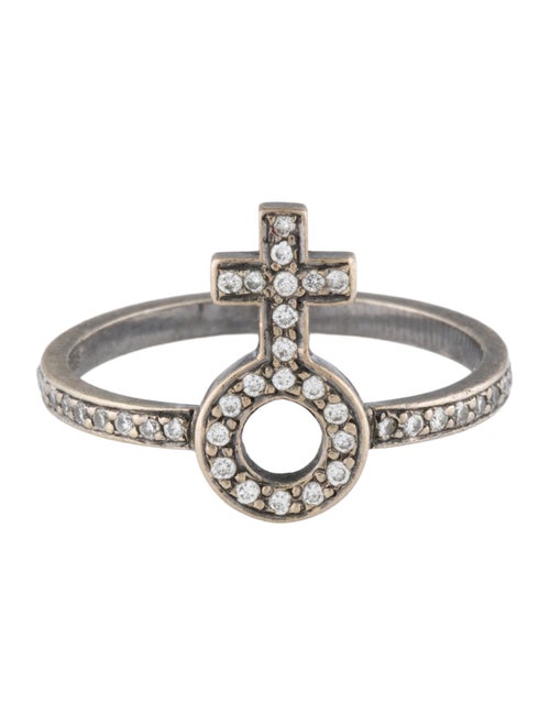 Solange Azagury-Partridge 18K Diamond Venus Ring