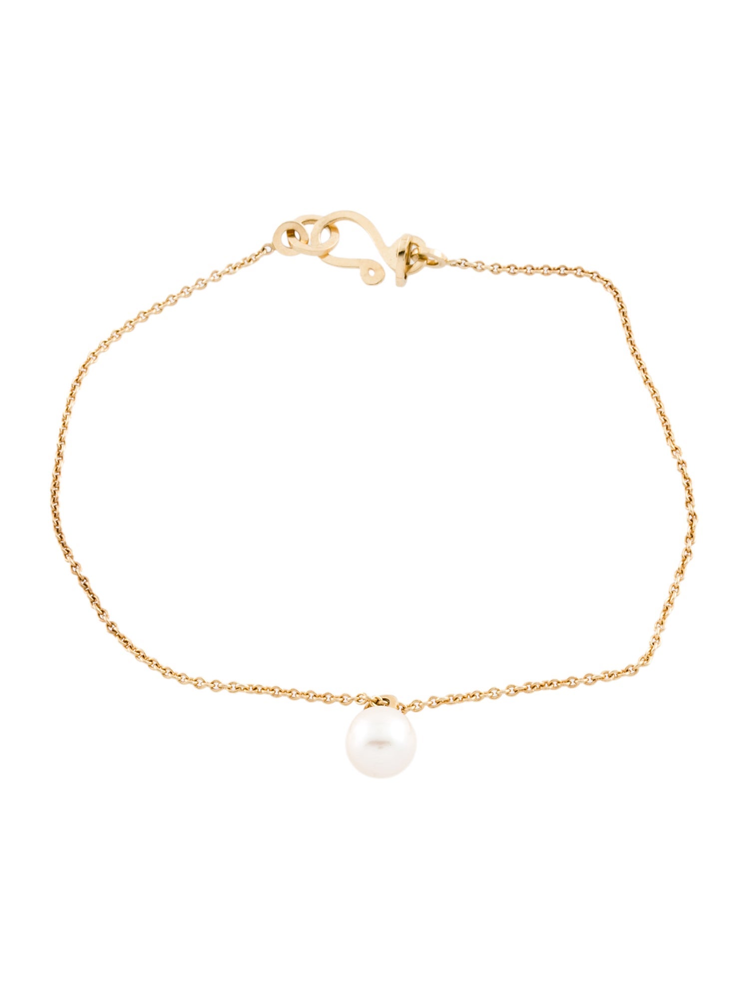 Sophie Bille Brahe 14K Freshwater Pearl Station Bracelet