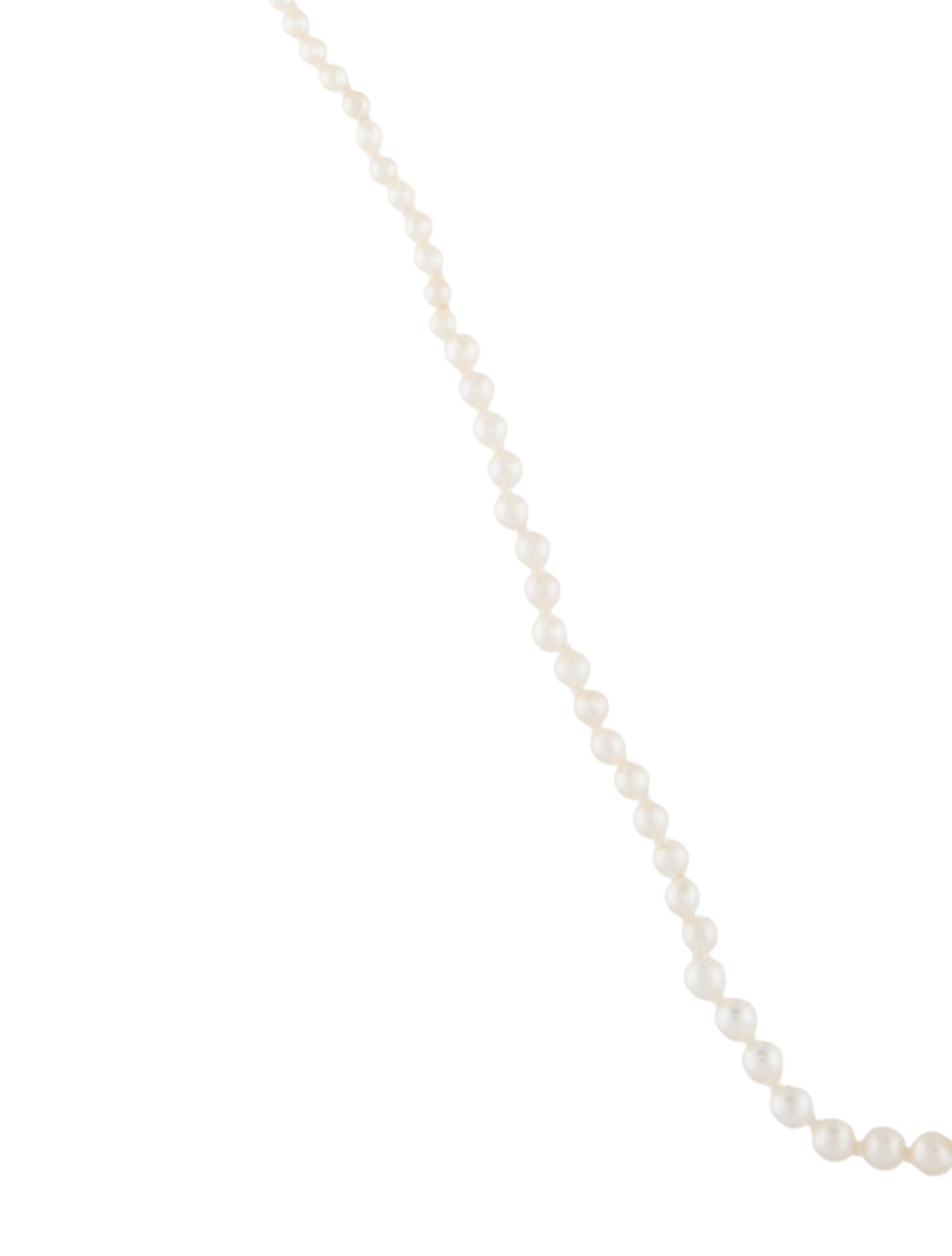 Sophie Bille Brahe 14K Pearl Petite Peggy Collar Necklace