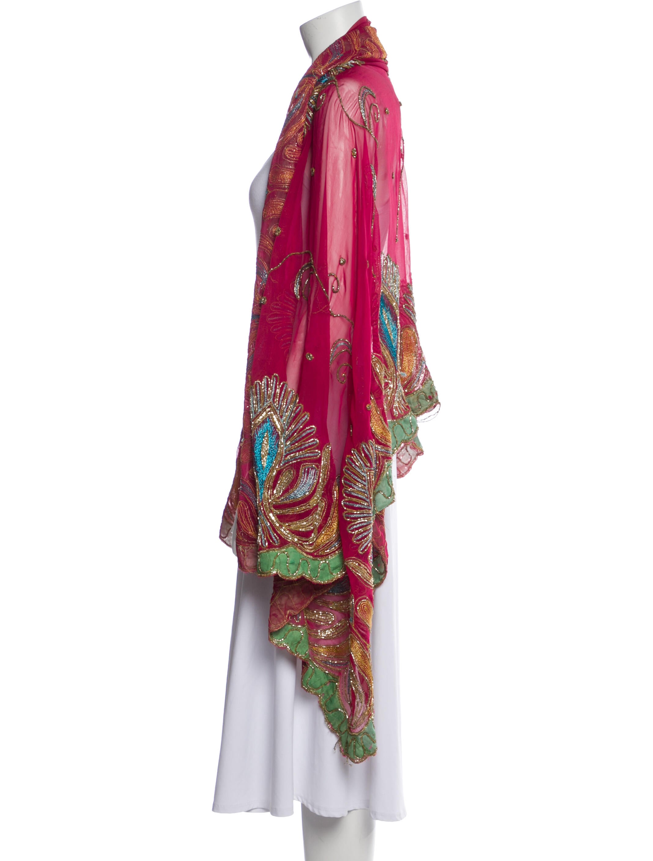 Scarf Paisley Print Pareo