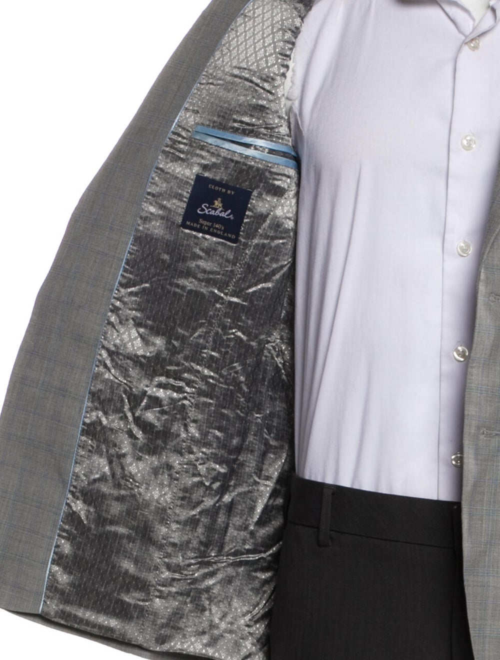 Scabal Patterned Blazer - image 4