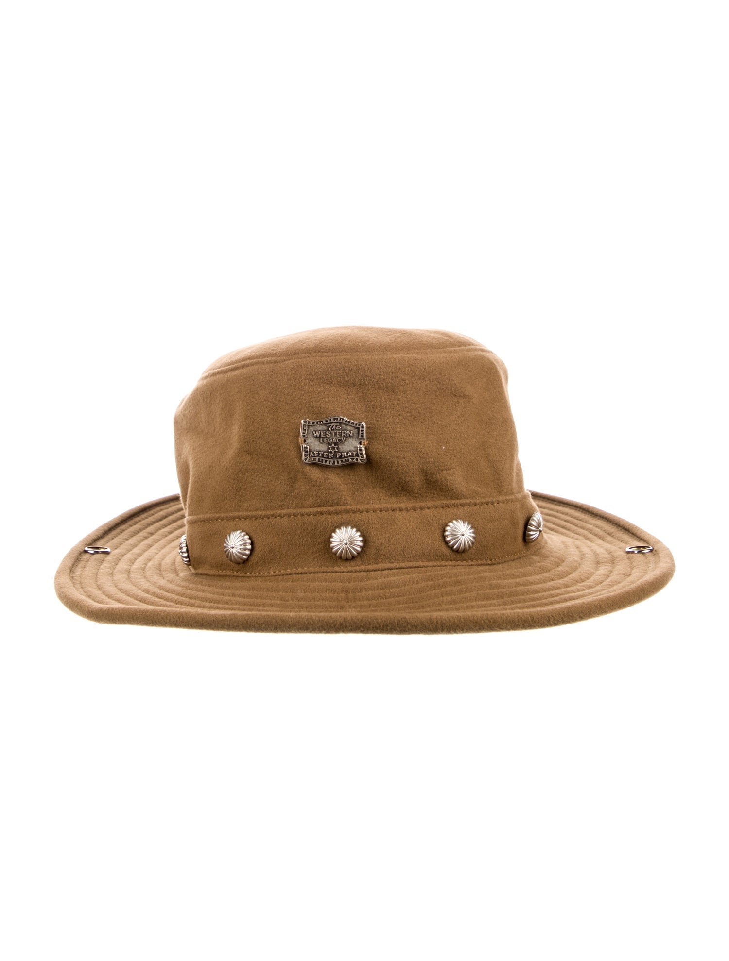 AFTER PRAY Cotton Brown Panama Hat