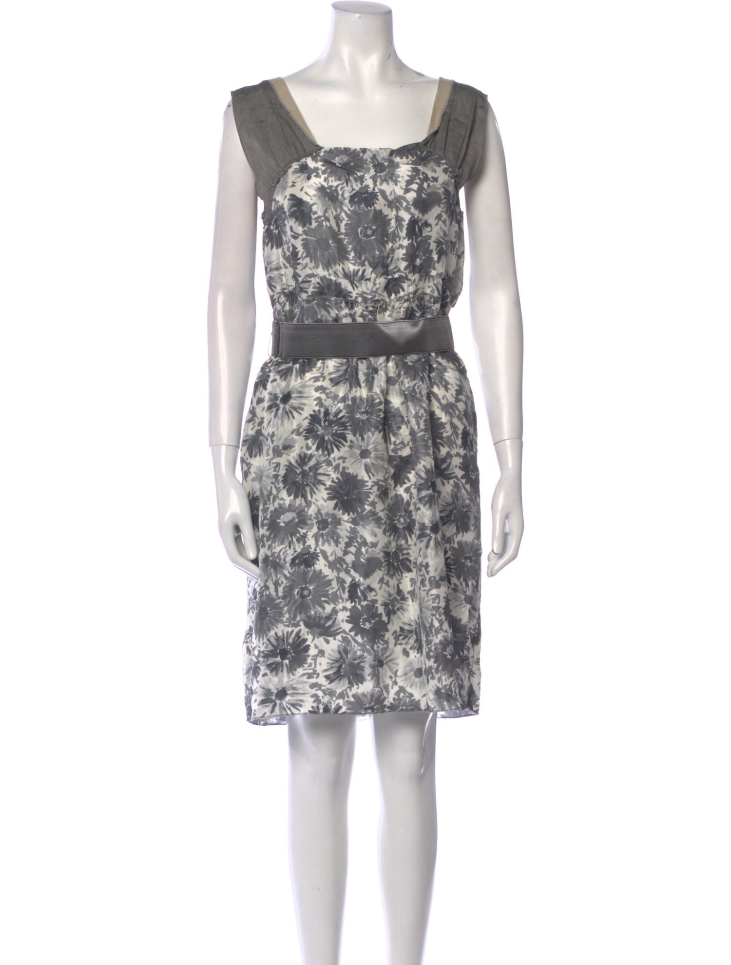 Schumacher Silk Knee-Length Dress