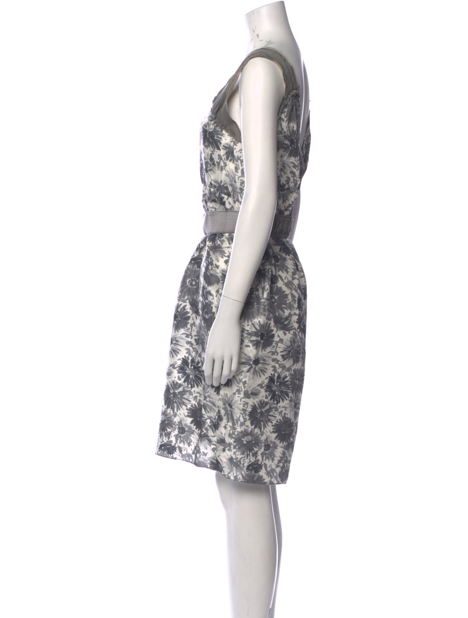 Schumacher Silk Knee-Length Dress