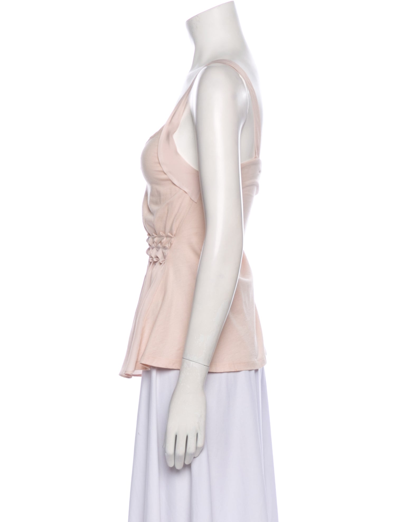 Schumacher V-Neck Sleeveless Top