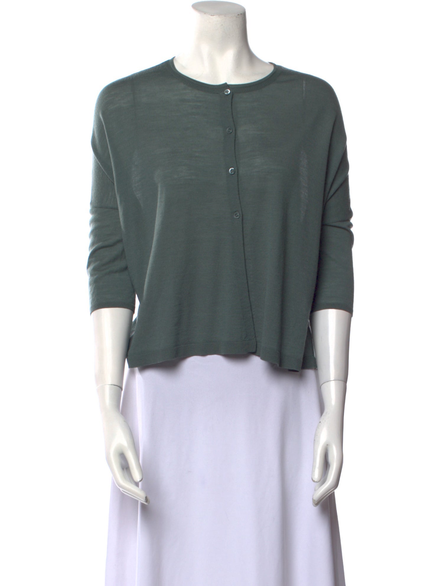 Schumacher Wool Crew Neck Crop Top