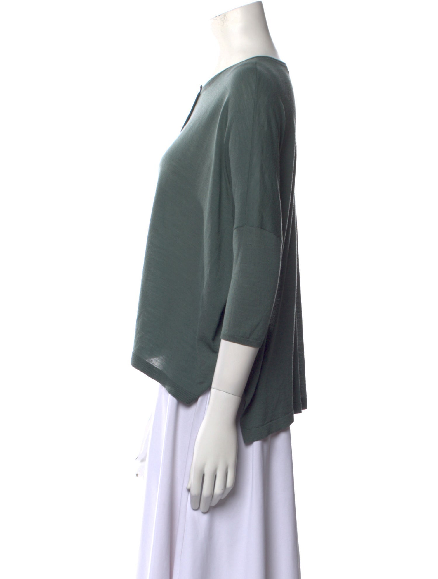 Schumacher Wool Crew Neck Crop Top