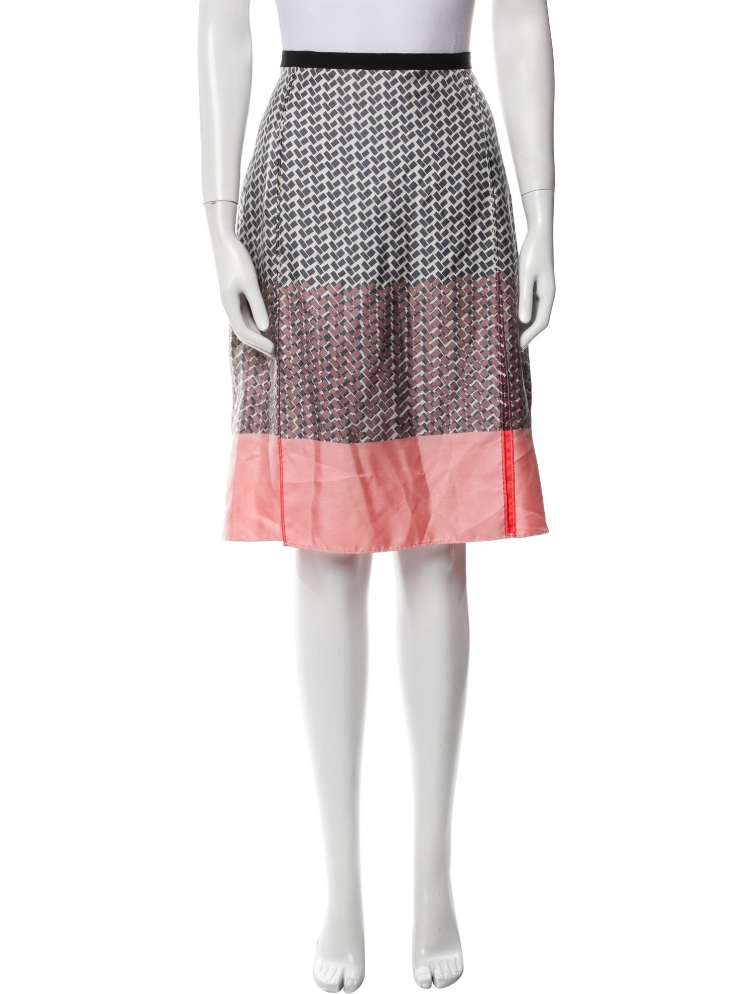 Schumacher Silk Knee-Length Skirt