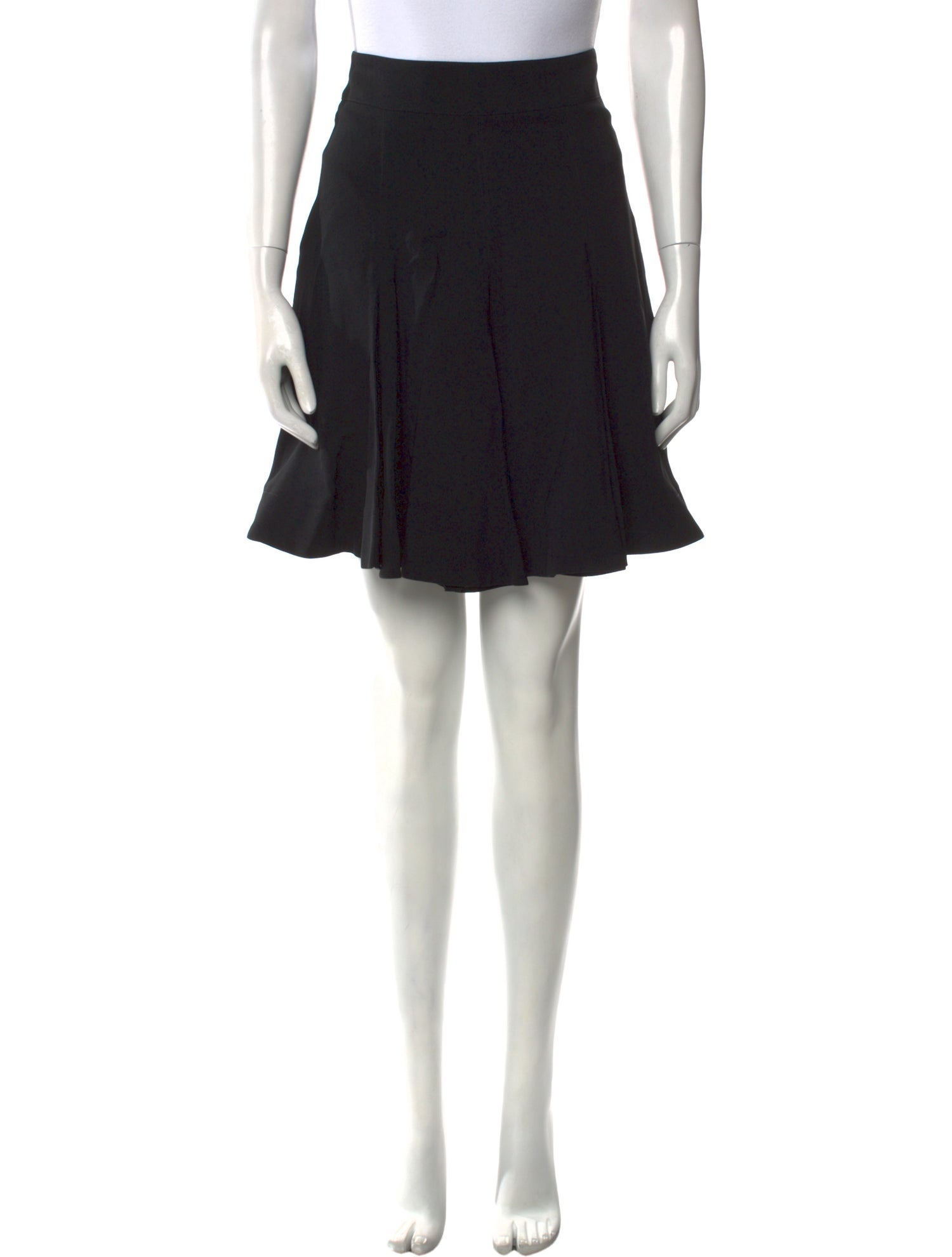 Schumacher Pleated Accents Knee-Length Skirt