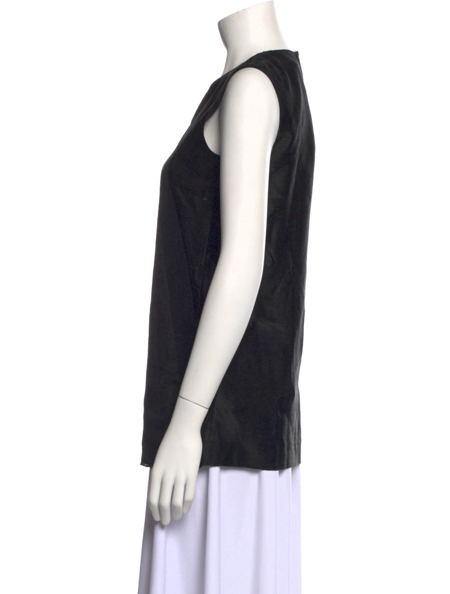Schumacher Crew Neck Sleeveless Top
