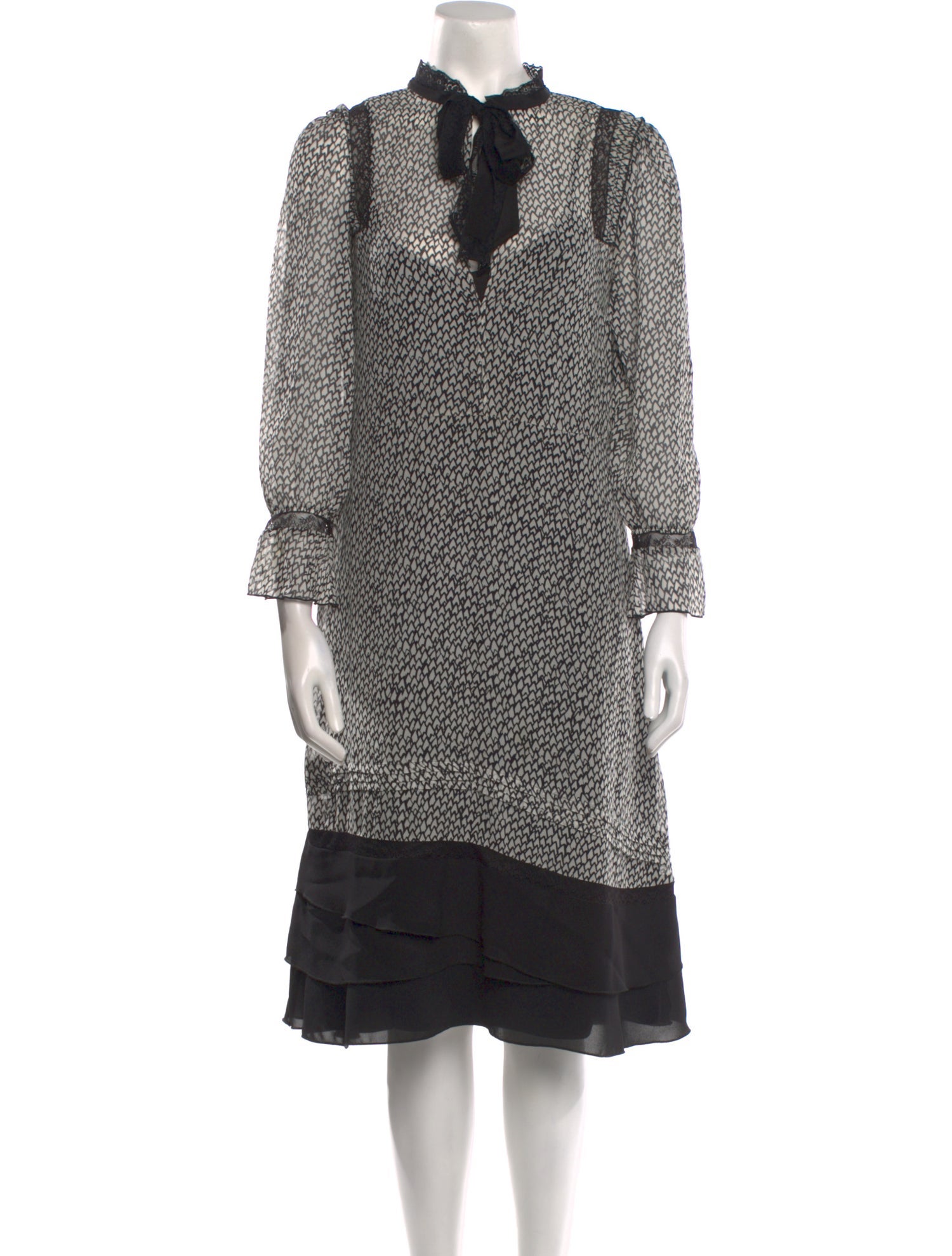 Schumacher Silk Midi Length Dress