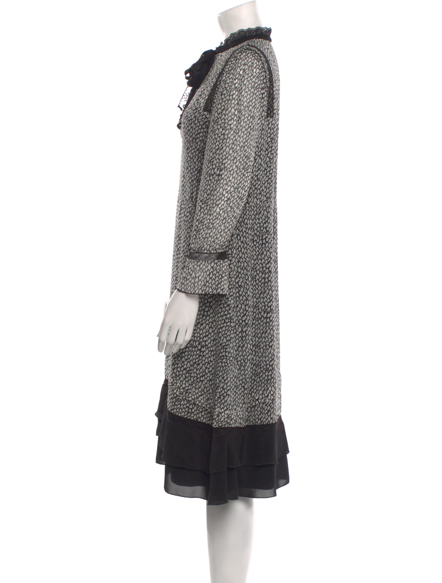 Schumacher Silk Midi Length Dress