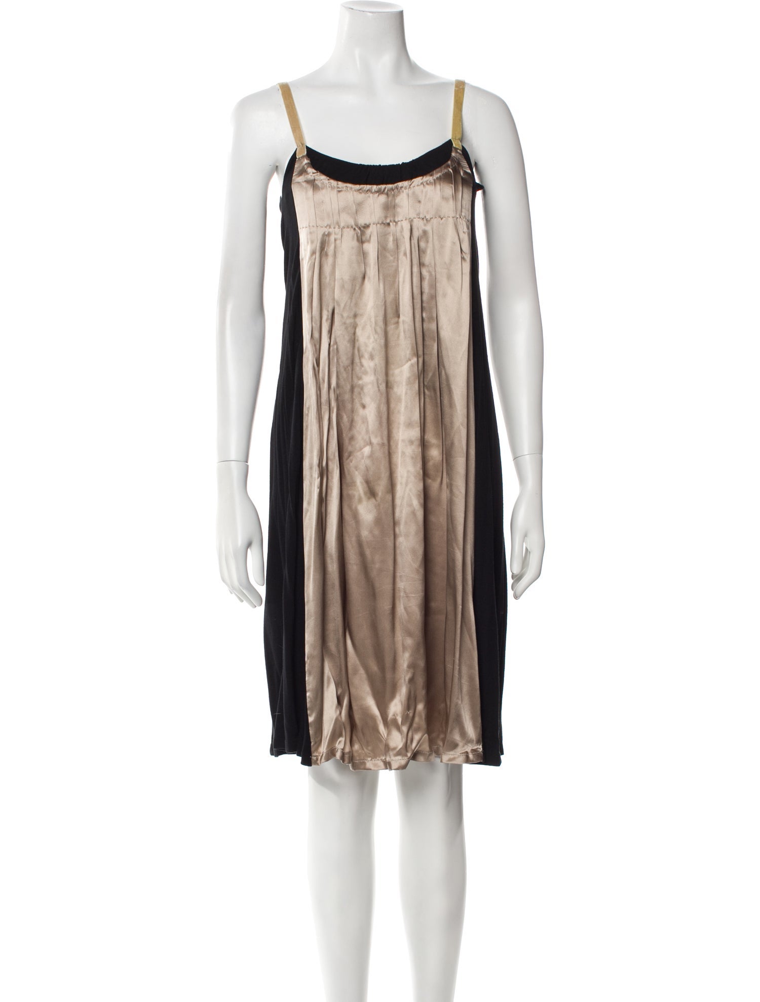 Schumacher Colorblock Pattern Mini Dress