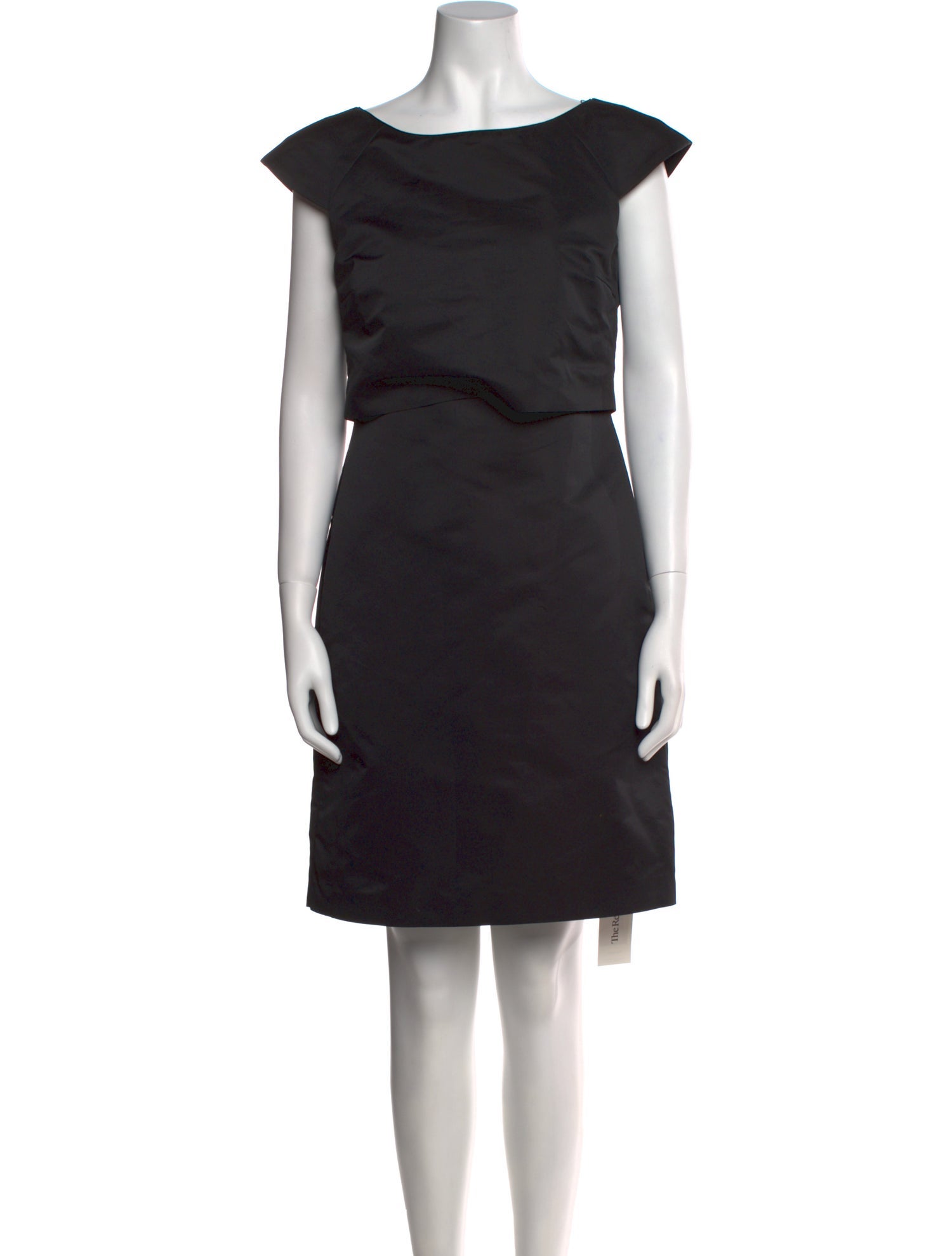 Schumacher Bateau Neckline Mini Dress