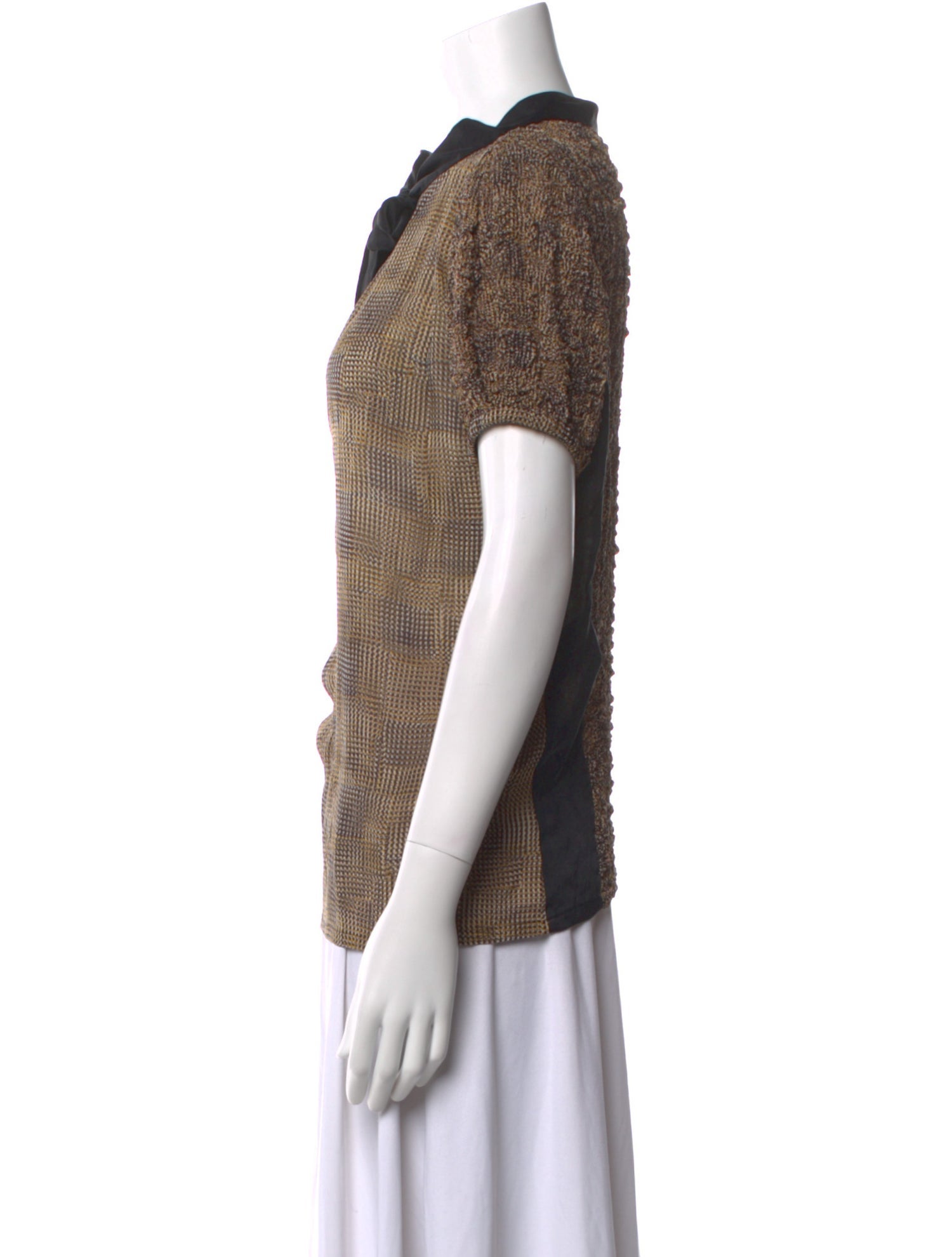 Schumacher Silk Printed Polo