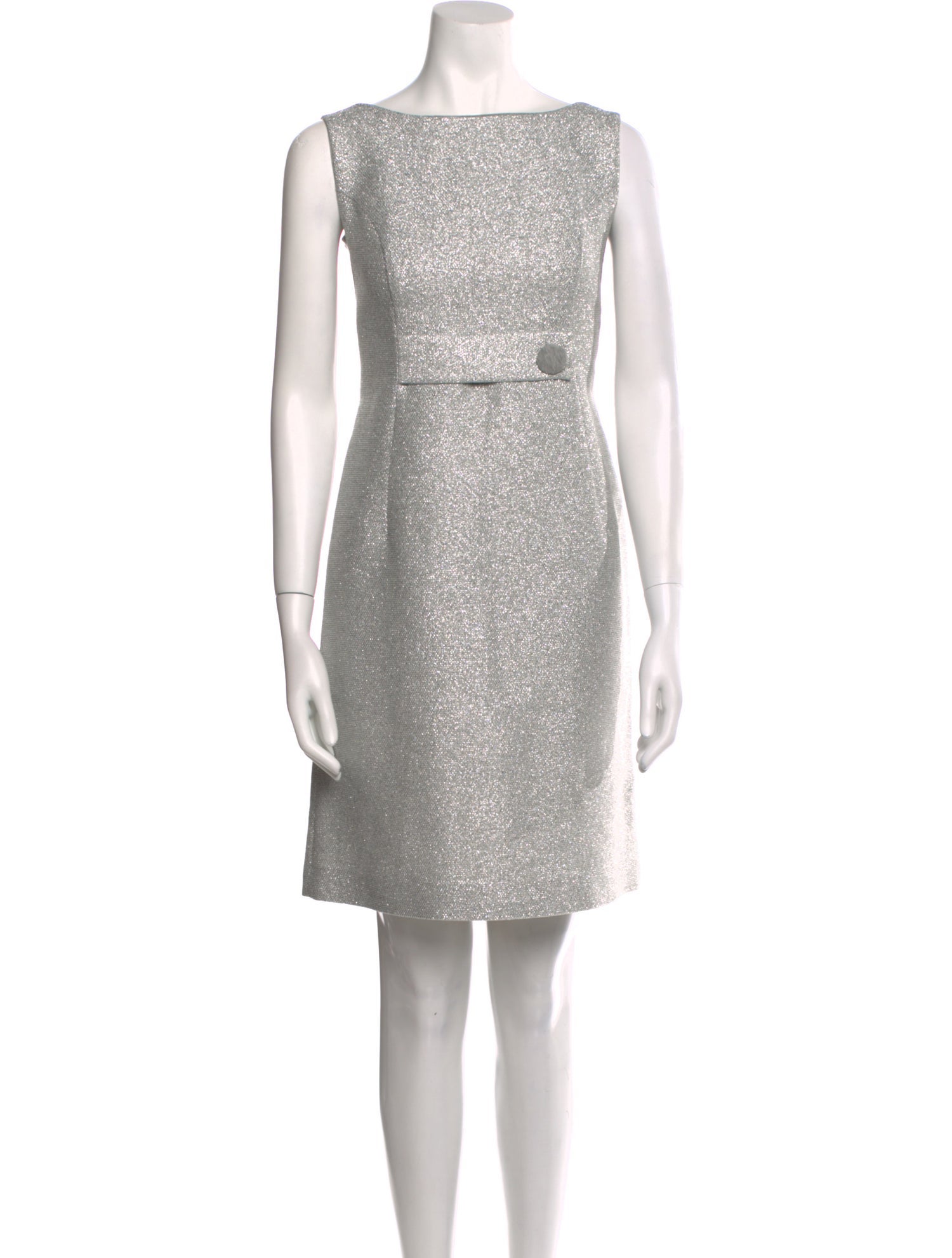 Schumacher Bateau Neckline Mini Dress