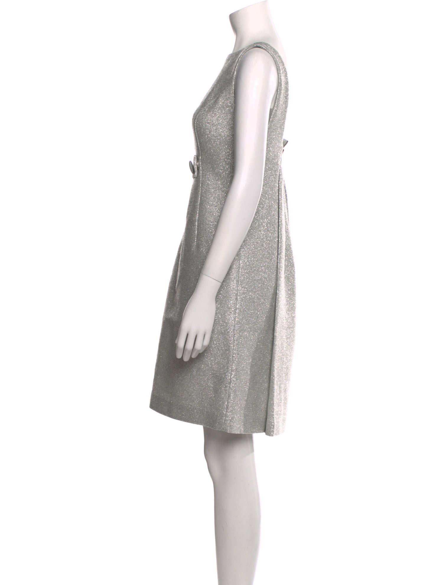 Schumacher Bateau Neckline Mini Dress