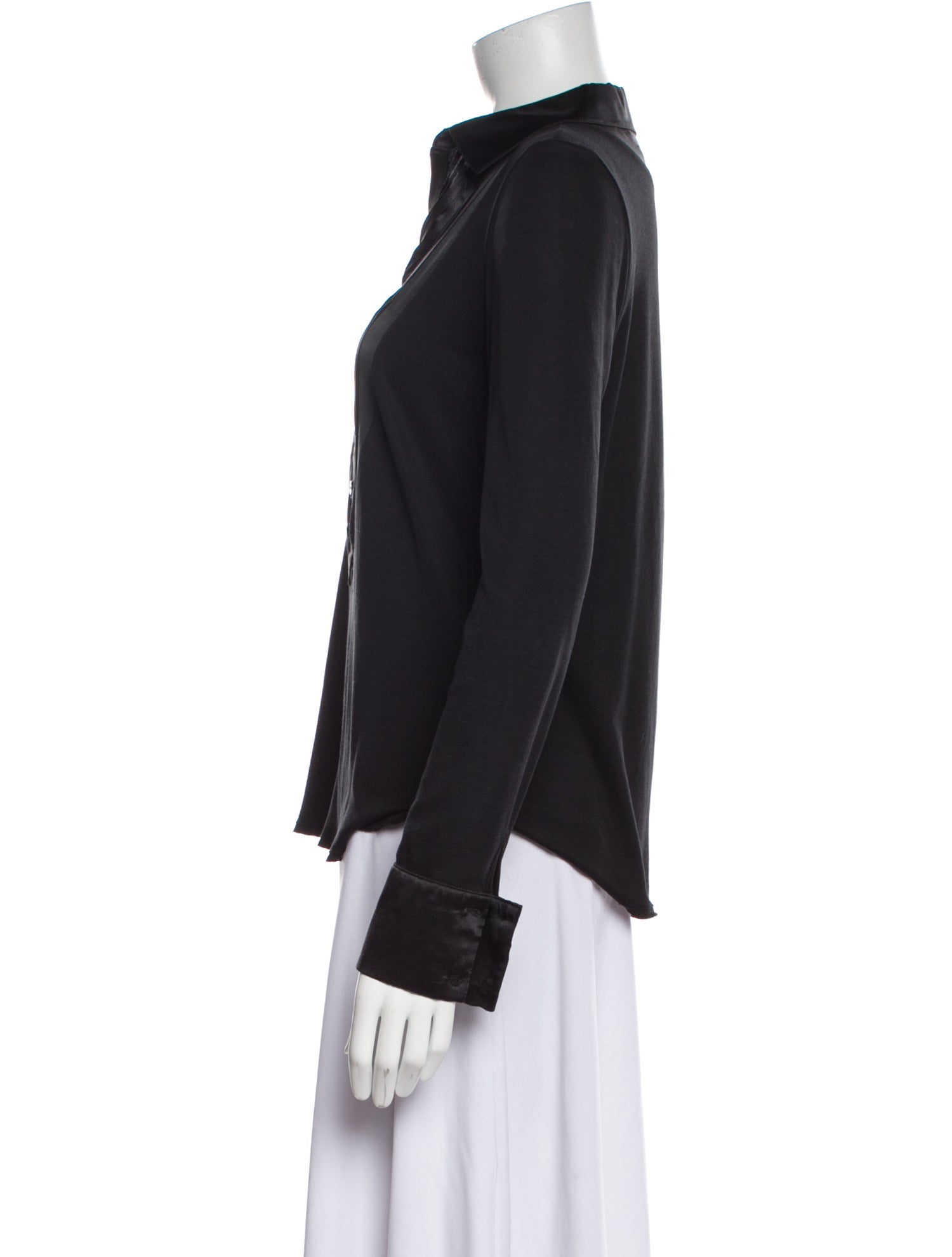 Schumacher V-Neck Long Sleeve Top