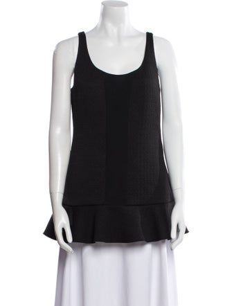 Schumacher Scoop Neck Sleeveless Top
